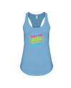 Save The Rhinos Tank-Top - Design 8 - Ocean Blue / S - Clothing Rhinos Womens T-Shirts