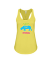 Save The Rhinos Tank-Top - Design 9 - Yellow / S - Clothing rhinos womens t-shirts