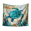 Sea Turtle Wall Tapestry - 59x78in / 150x200CM - Wall Art tapestries turtles