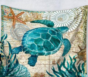 Sea Turtle Wall Tapestry - Wall Art tapestries turtles