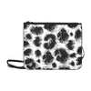 Slim Clutch Bag - New Leopard Pattern - Black-White Leopard - Accessories big cats hot new items leopards purses