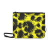 Slim Clutch Bag - New Leopard Pattern - Black-Yellow Leopard - Accessories big cats hot new items leopards purses