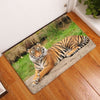 Tiger Kitchen & Bathroom Floor Mat - Absorbent Anti-Slip Rug - 10 / 50x80cm - Housewares big cats, floor mats, housewares, tigers