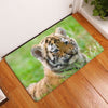 Tiger Kitchen & Bathroom Floor Mat - Absorbent Anti-Slip Rug - 6 / 50x80cm - Housewares big cats, floor mats, housewares, tigers