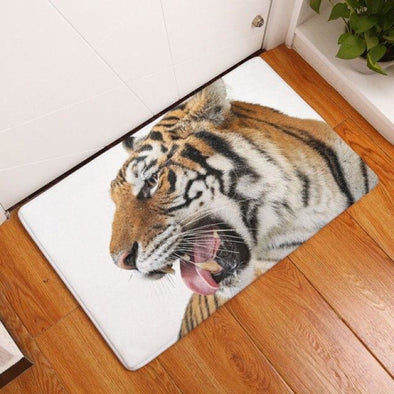 Tiger Kitchen & Bathroom Floor Mat - Absorbent Anti-Slip Rug - 9 / 50x80cm - Housewares big cats, floor mats, housewares, tigers