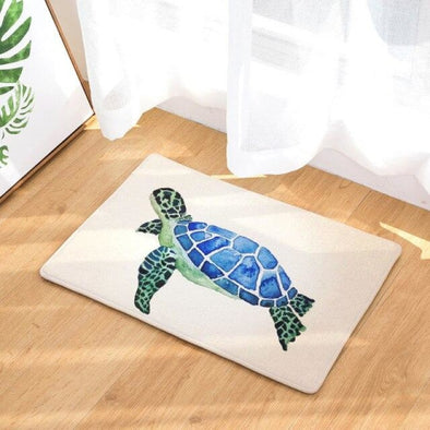 Turtle Kitchen & Bathroom Floor Mat - Absorbent Anti-Slip Rug - 6 / 40x60cm - Housewares floor mats, housewares, turtles