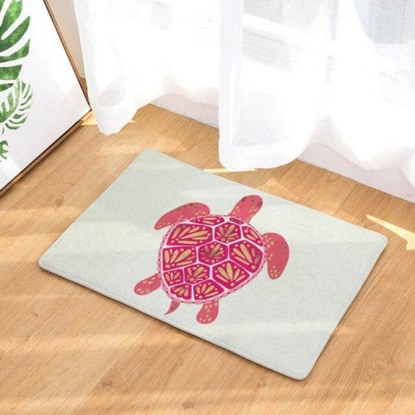 Turtle Kitchen & Bathroom Floor Mat - Absorbent Anti-Slip Rug - 9 / 40x60cm - Housewares floor mats, housewares, turtles