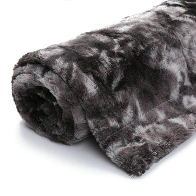 Ultra-Soft Faux Fur Throw Blanket - Black / 160x200cm - Housewares hot new items, housewares