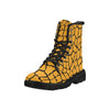 Womens Canvas Ankle Boots - Custom Giraffe Pattern - Footwear ankle boots boots giraffes