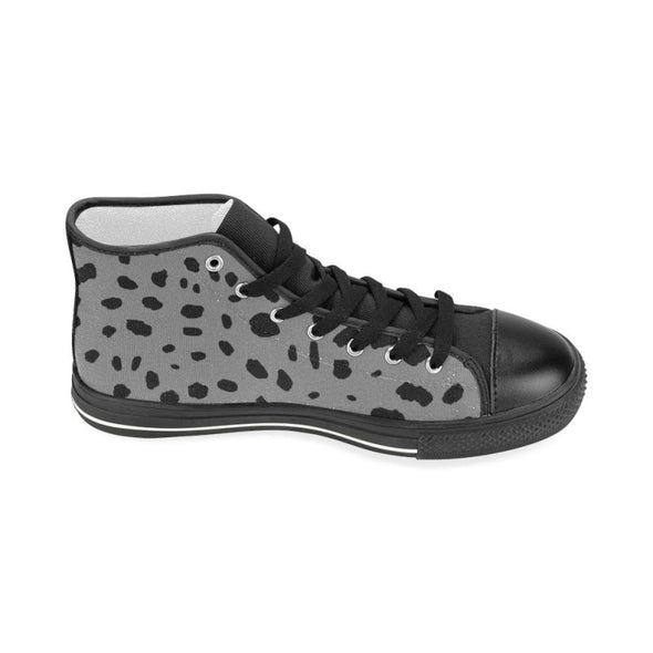 Womens Chucks High Top Sneakers - Custom Cheetah Pattern - Footwear Big Cats Cheetahs Chucks Sneakers Sneakers