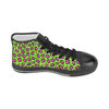 Womens Chucks High Top Sneakers - Custom Jaguar Pattern - Footwear big cats chucks sneakers jaguars sneakers