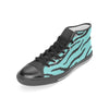Womens Chucks High Top Sneakers - Custom Tiger Pattern - Footwear big cats chucks sneakers sneakers tigers