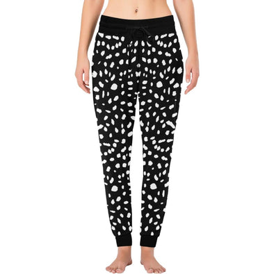 Womens Long John Pajamas - New Black & White Animal Patterns - Cheetah / XS - Clothing hot new items leggings yoga gear yoga pants