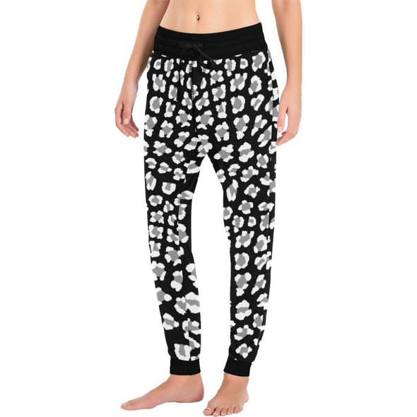 Women's Long John Pajamas - New Black & White Animal Patterns