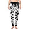 Womens Long John Pajamas - New Black & White Animal Patterns - Zebra / XS - Clothing hot new items leggings yoga gear yoga pants