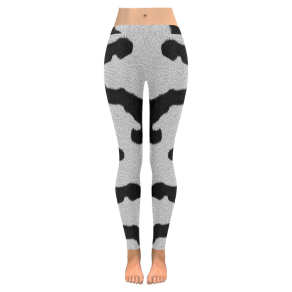 CLOOCL Female Fitness Leggings Women Print Cow Pattern Legging