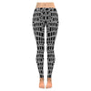 Womens Premium Leggings - Custom Black & White Animal Patterns - Black & White Alligator / S - Clothing hot new items leggings yoga gear