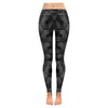 Womens Premium Leggings - Custom Black & White Animal Patterns - Black & White Turtle / S - Clothing hot new items leggings yoga gear