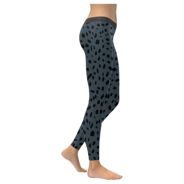 Womens Premium Leggings - Custom Cheetah Pattern - Clothing Big Cats Cheetahs Leggings Yoga Gear