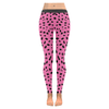 Women’s Premium Leggings - Custom Cheetah Pattern - Hot Pink Cheetah / XXS - Clothing big cats, cheetahs, custom, leggings, yoga gear