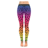 Women’s Premium Leggings - Custom Cheetah Pattern - Rainbow Cheetah / XXS - Clothing big cats, cheetahs, custom, leggings, yoga gear