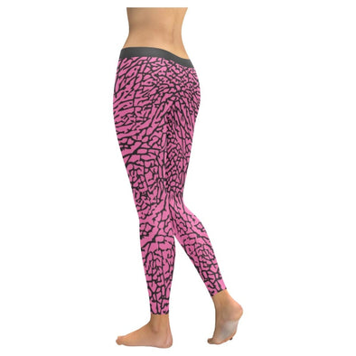 Womens Premium Leggings - Custom Elephant Pattern - Clothing Elephants Leggings Yoga Gear