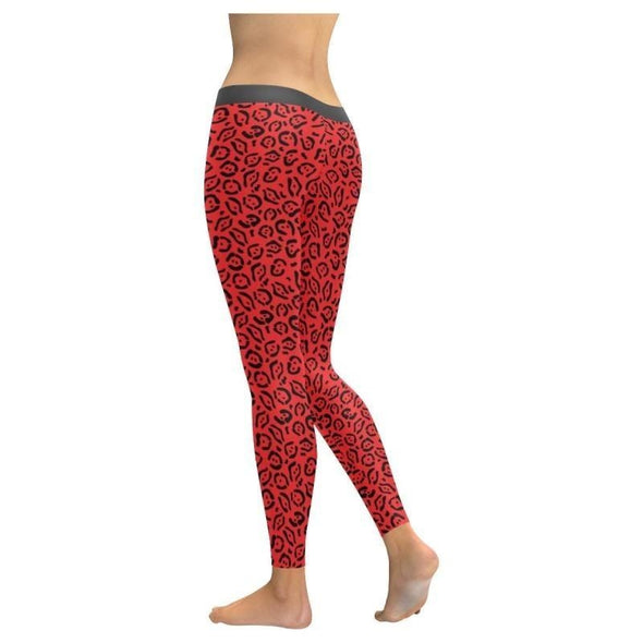 Women's Premium Leggings - Custom Jaguar Pattern - Animal Social Company