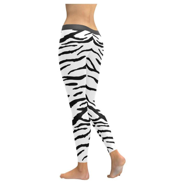Women's Premium Leggings - Custom Tiger Pattern - Animal Social