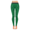 Womens Premium Leggings - Custom Turtle Pattern - Green Turtle / Xxs - Clothing Leggings Turtles Yoga Gear