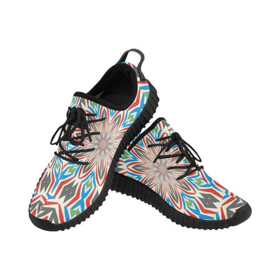Womens Breathable Running Sneakers - Custom Designed Mandala Patterns - Aztec Mandala / US6 - Footwear mandalas sneakers