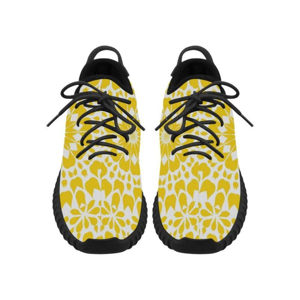 Womens Breathable Running Sneakers - Custom Designed Mandala Patterns - Footwear mandalas sneakers