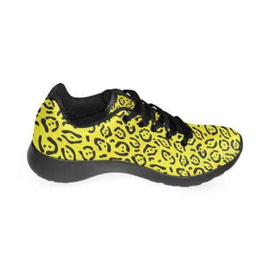 Womens Running Sneakers - Custom Jaguar Pattern - Footwear Big Cats Jaguars Sneakers