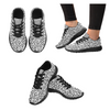 Womens Running Sneakers - Custom Jaguar Pattern - White Jaguar / Us6 - Footwear Big Cats Jaguars Sneakers