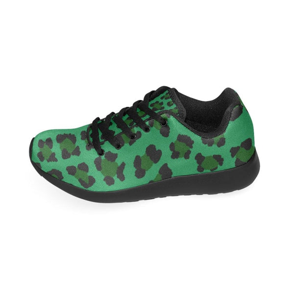 Womens Running Sneakers - Custom Leopard Pattern - Footwear Big Cats Leopards Sneakers