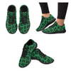 Womens Running Sneakers - Custom Leopard Pattern - Green Leopard / Us6 - Footwear Big Cats Leopards Sneakers