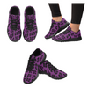 Womens Running Sneakers - Custom Leopard Pattern - Purple Leopard / Us6 - Footwear Big Cats Leopards Sneakers