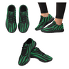 Womens Running Sneakers - Custom Zebra Pattern - Green Zebra / Us6 - Footwear Sneakers Zebras